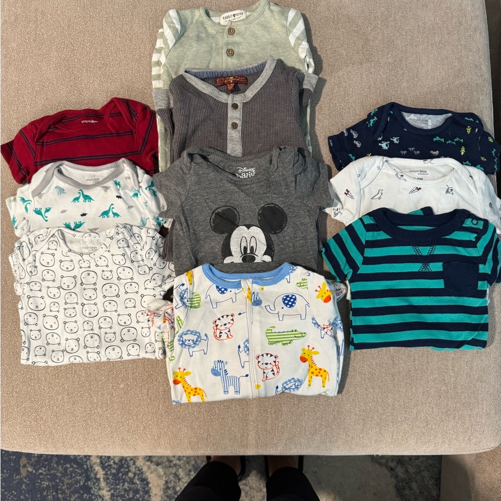 10 Piece Onesie Bundle